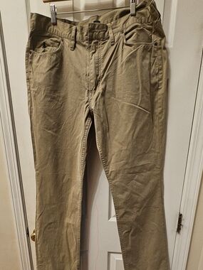 Polo Ralph Lauren Men's Tan Cotton Chino Pants